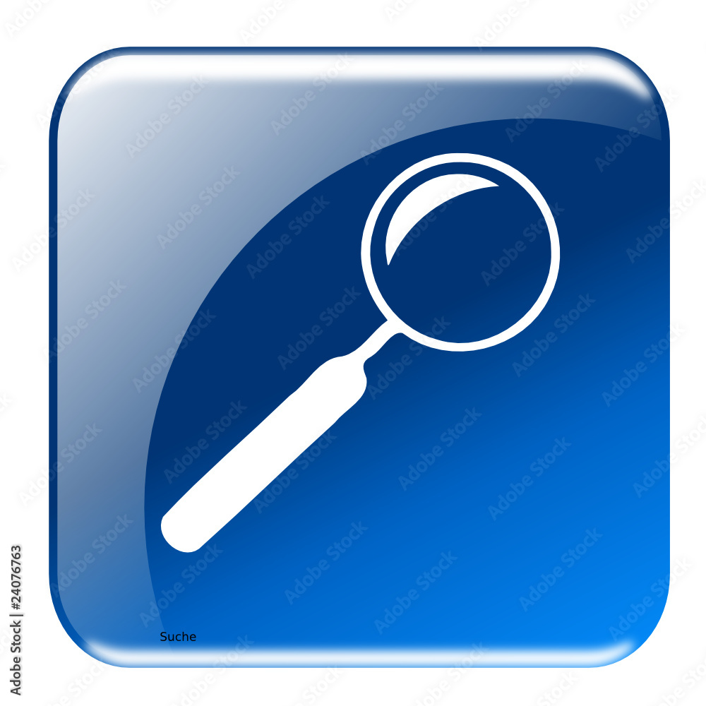 Button Suche blau Button Suche blau
