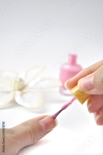 image of making manicure