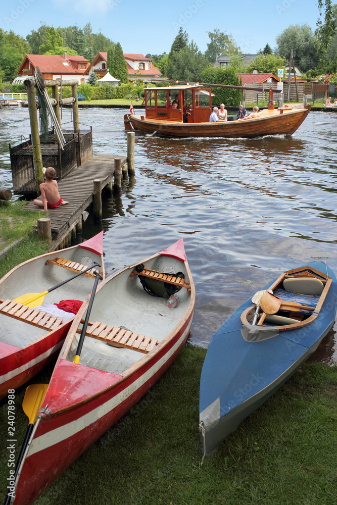 Obraz premium Berlin, Spreeidylle