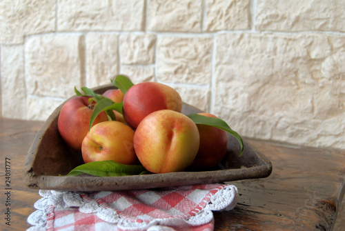 pesche in cucina