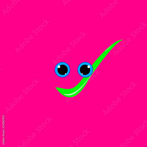 sweet eye look illustration