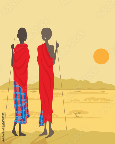 masai men