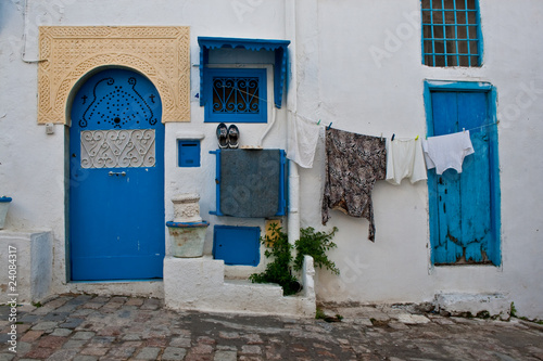 Fotografie Case, tunisia, panni