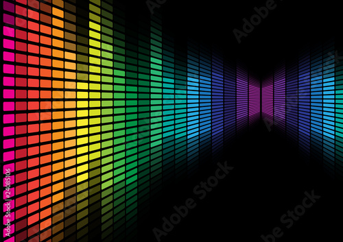 Abstract Background - Graphic Equalizer