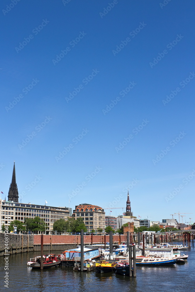 Fototapeta premium Hamburger Hafen