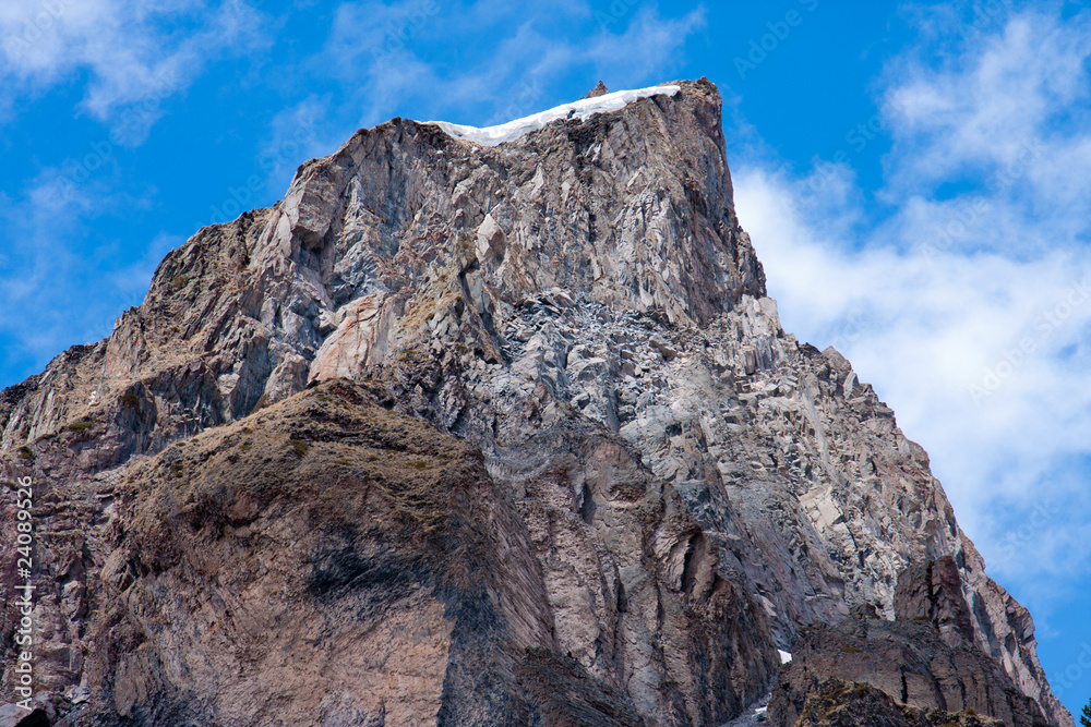 High cliff in the Caucasus