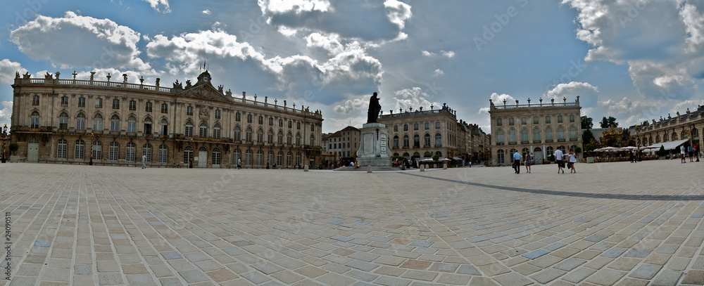 Panorama de la Place Stanislas à Nancy en Lorraine