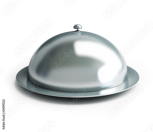 cloche on a white background