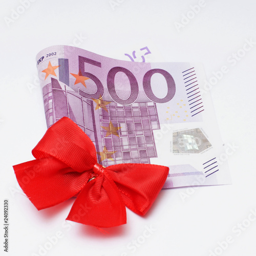 500 euro schein mit schleife