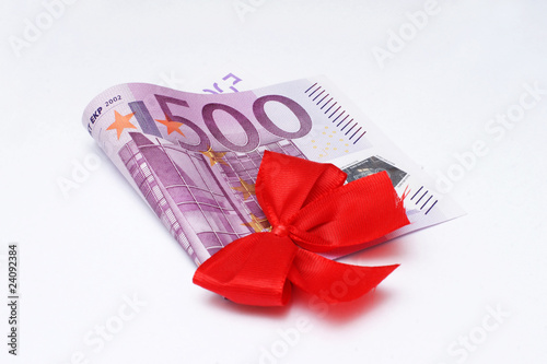 500 euro schein mit schleife