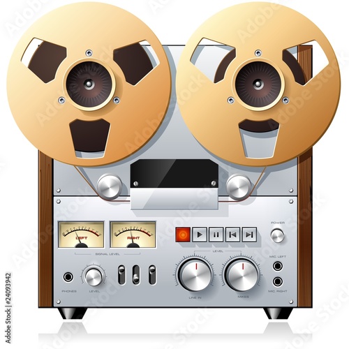 Reel tape recorder