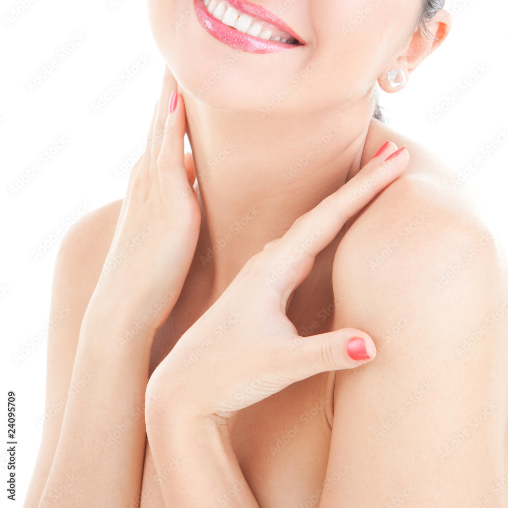 Care for sensuality woman body Care for sensuality woman body