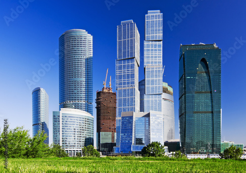 view of the skyscrapers
