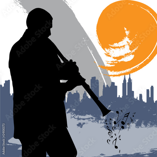 clarinet player