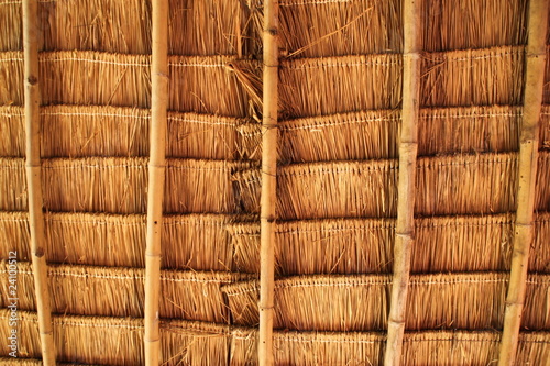 roof background, house museum, Nadun, Mahasarakam photo