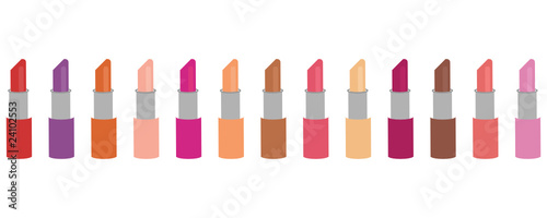 set with lipsticks