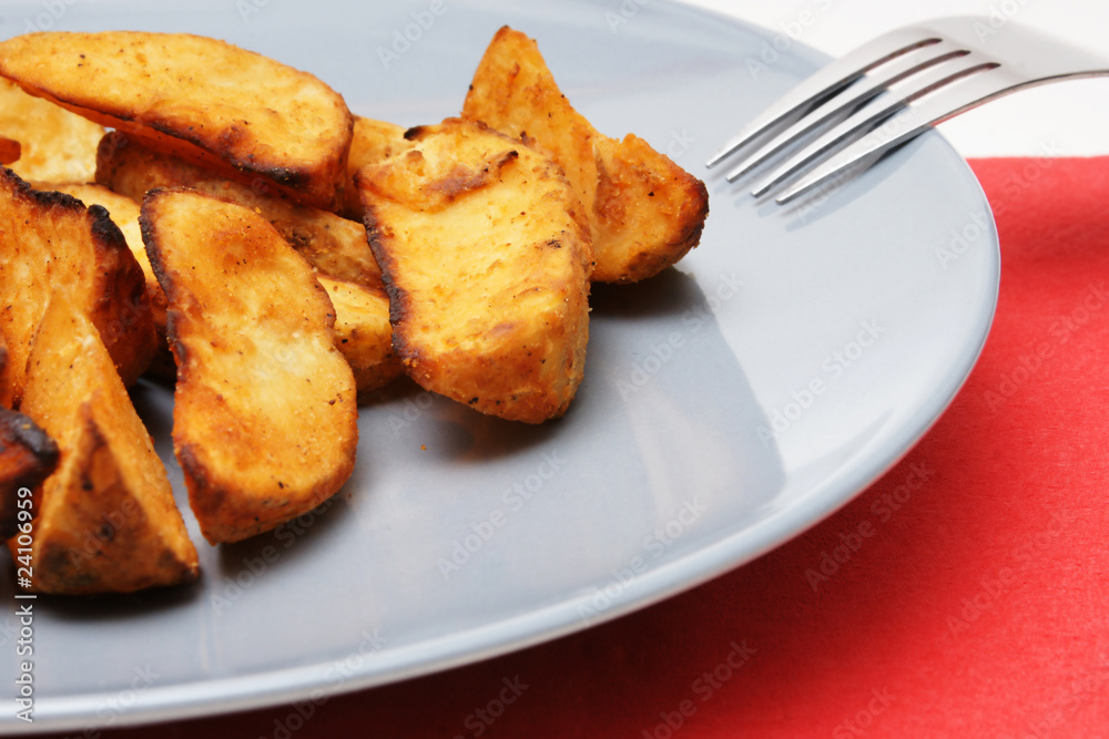 herzhafte Kartoffelecken mit Dipp herzhafte Kartoffelecken mit Dipp