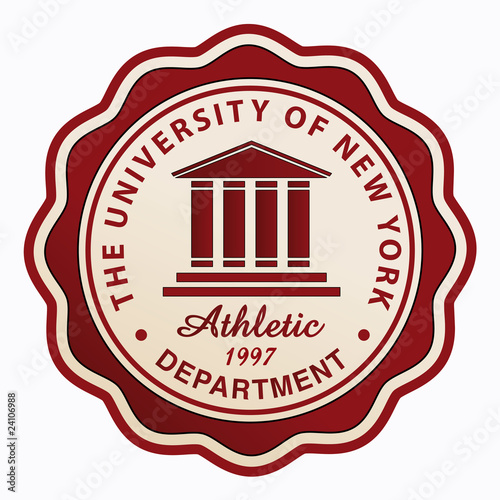 University Athletic Patch