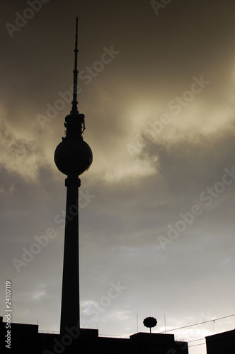Fernsehturm Berlin, Silhouette