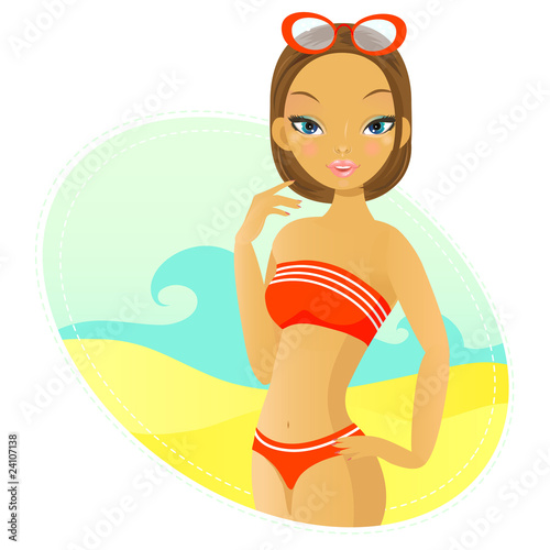 Beach girl