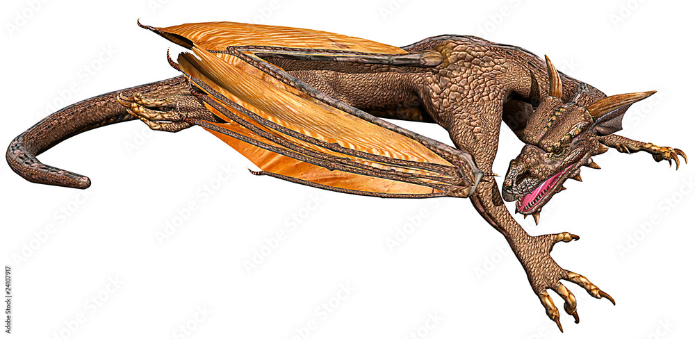 Fototapeta premium dragon down