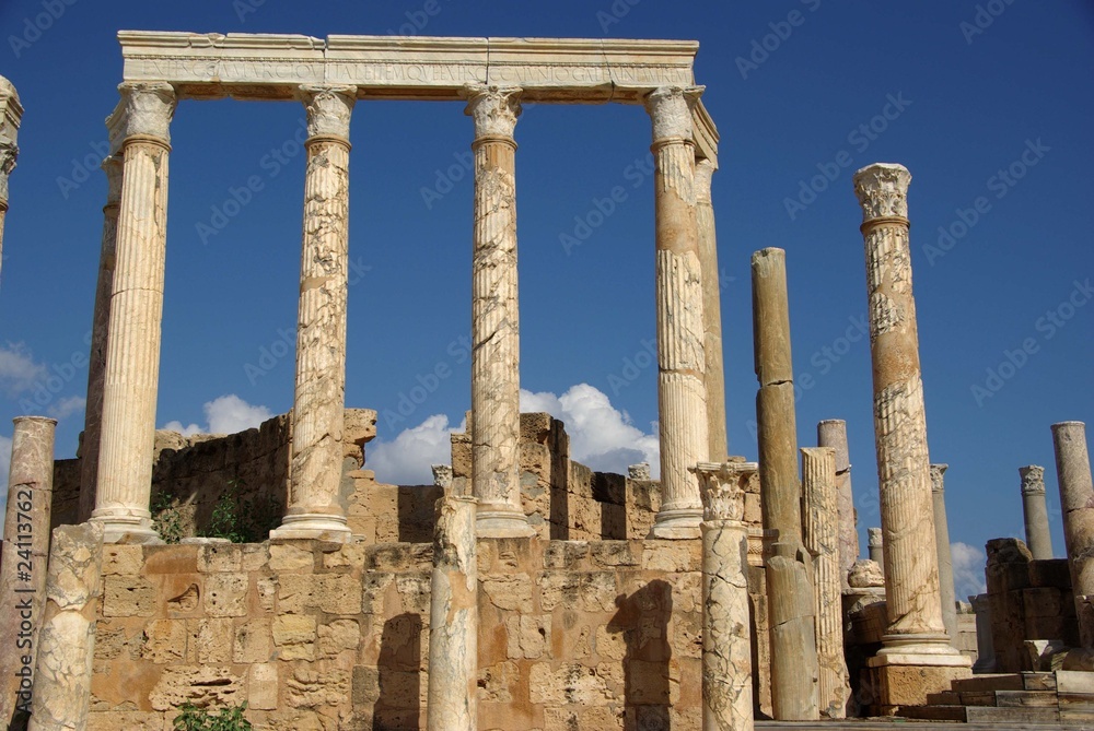 Colonnes romaines, Libye
