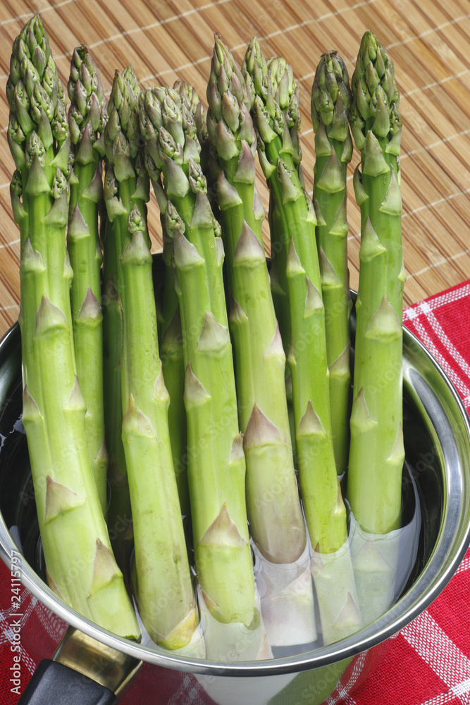 Fototapeta premium Green asparagus