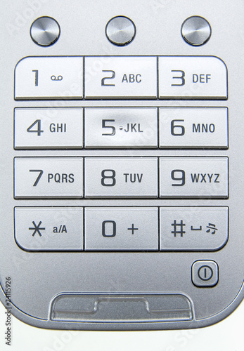 Teclado de teléfono móvil