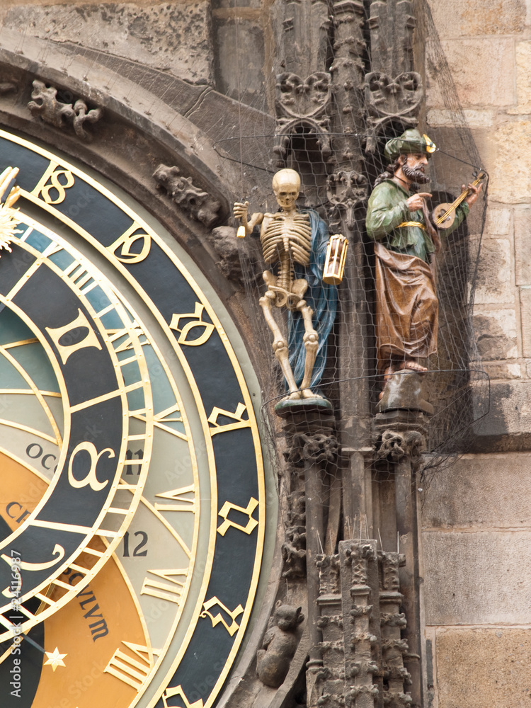 The Astronomical Clock, Prague. The Astronomical Clock, Prague.