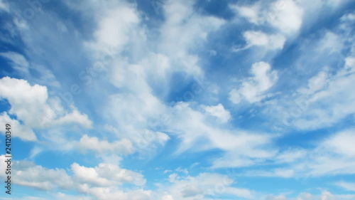 clouds in the sky timelapse