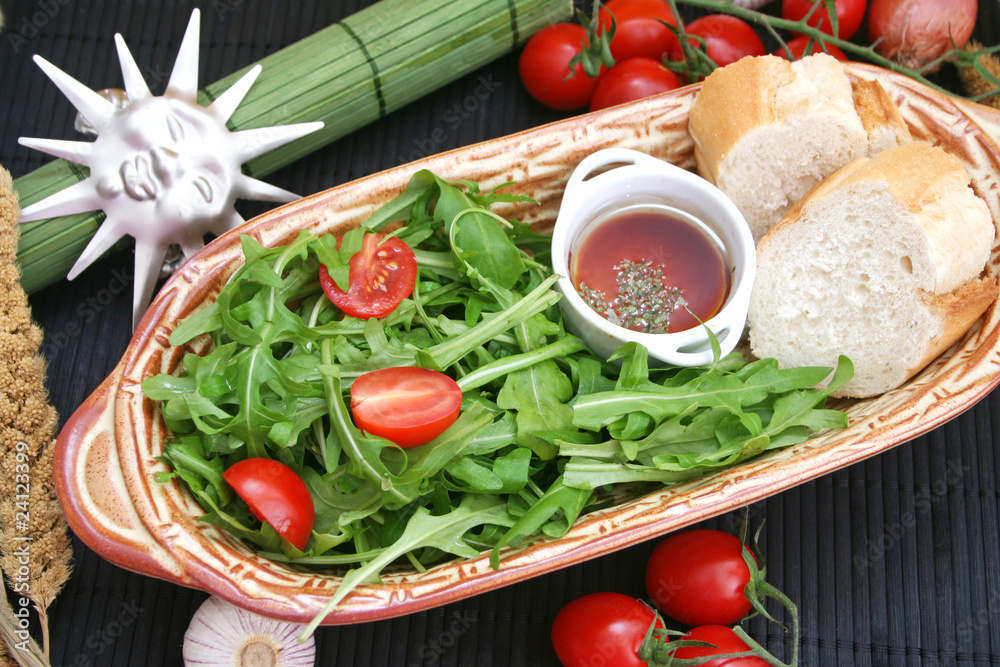 frischer Salat frischer Salat