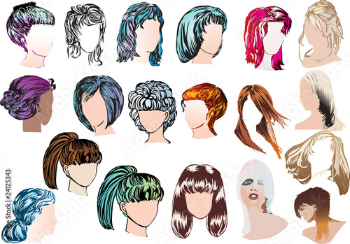 nineteen woman modern hairstyles