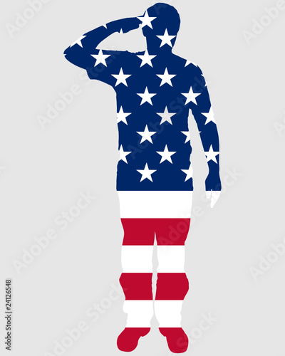 Amerikanischer Salut