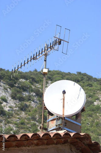 Plakat Antenne et parabole