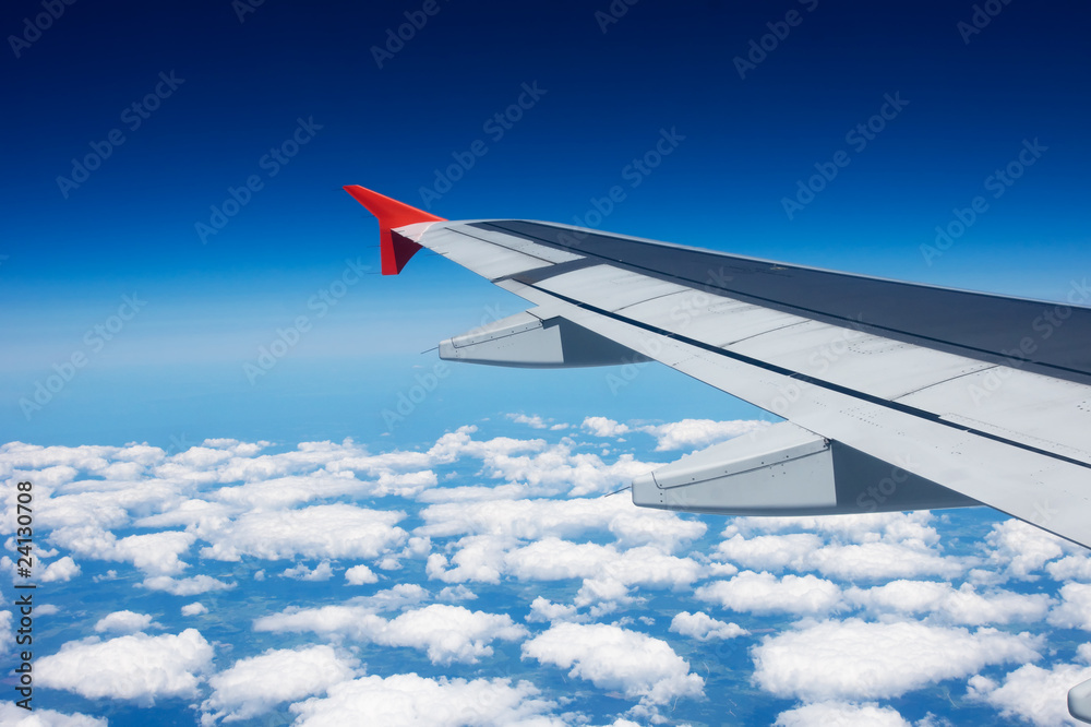 wing of the airplane wing of the airplane