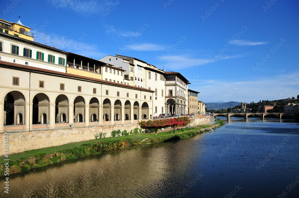 River Through Florence