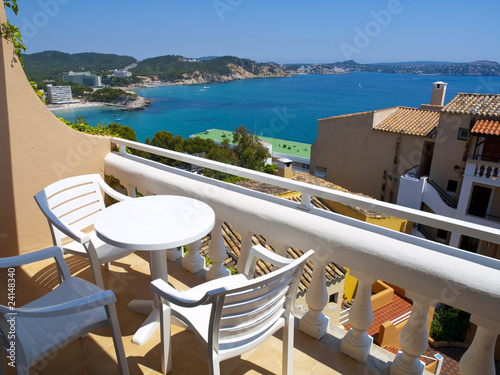 Apartment Balcony in Mallorca, Spain © SOMATUSCANI