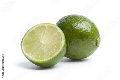 Whole and half lime