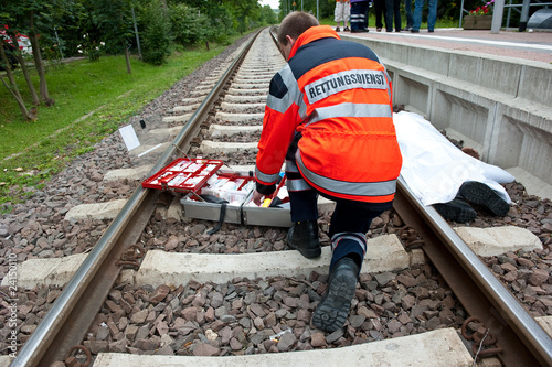 Rettungsdienst im Einsatz photo