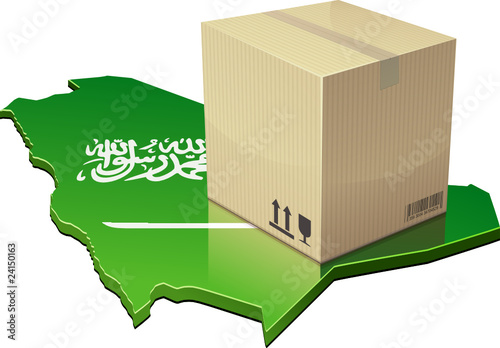 Livraison en Arabie Saoudite (détouré)