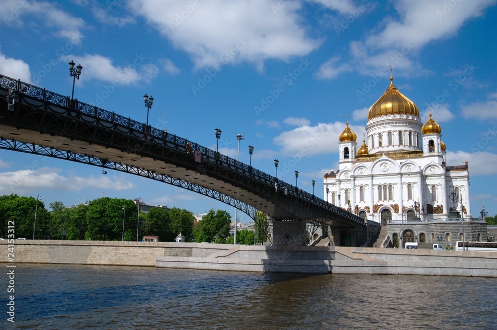 ロシア　モスクワ　救世主キリスト聖堂