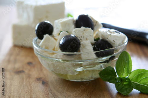 Feta Cheese and Olives