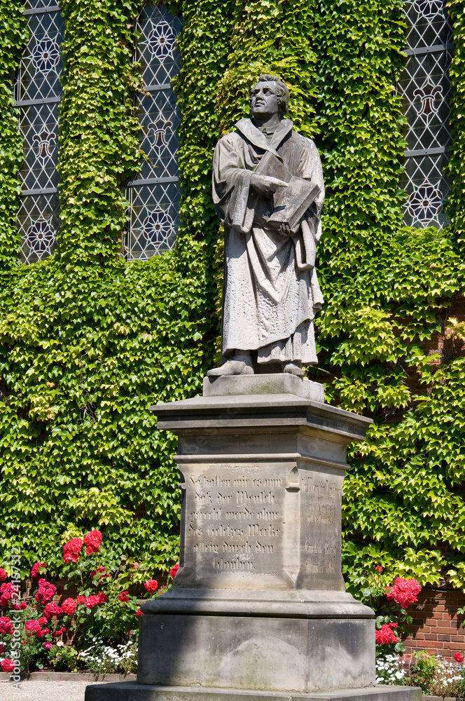 Fototapeta premium Martin-Luther-Denkmal auf Norderney