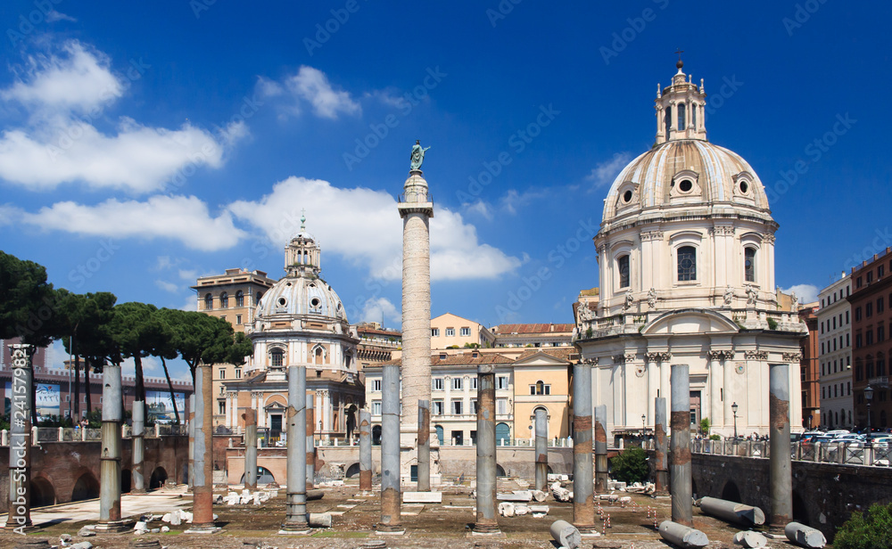 ruins in Rome