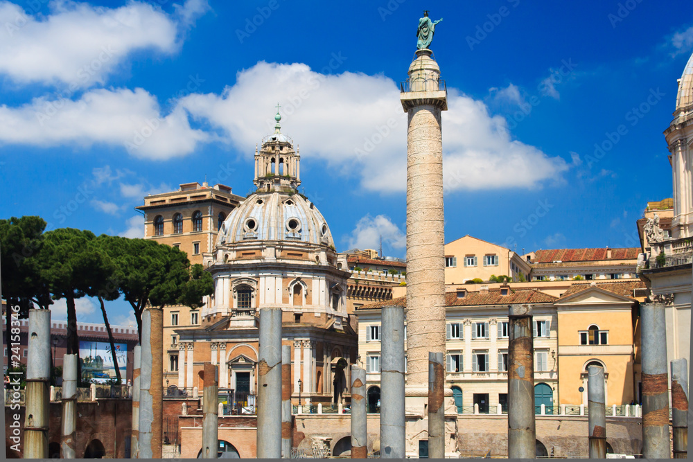 ruins in Rome