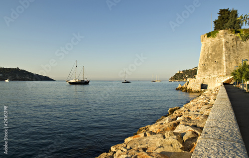 rade de villefranche sur mer photo