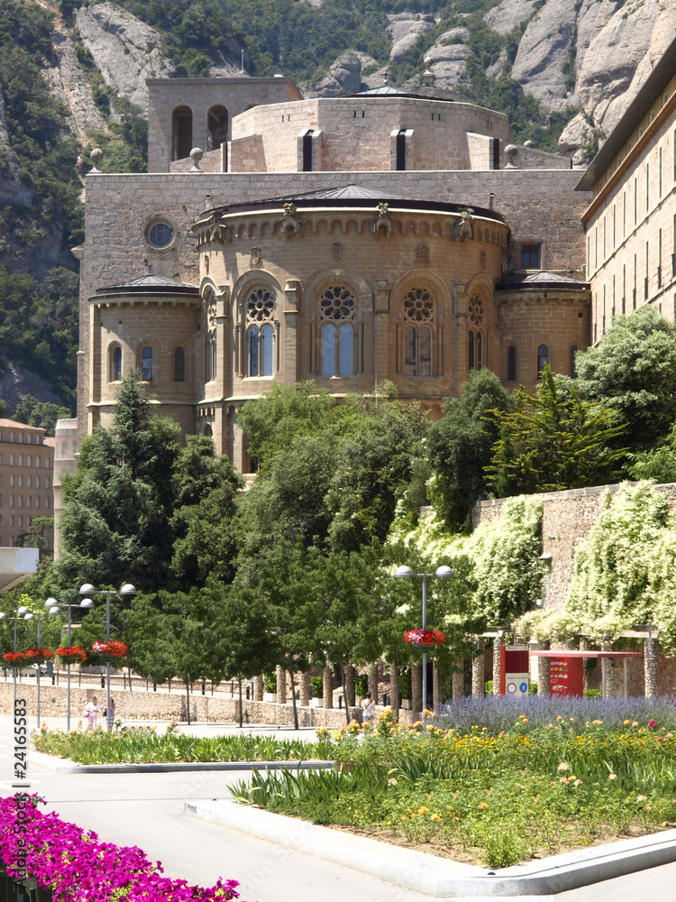 Obraz premium monasterio de Monserrat (Cataluña)