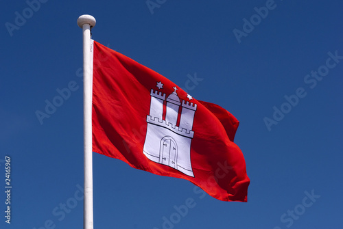 Flag of Hamburg