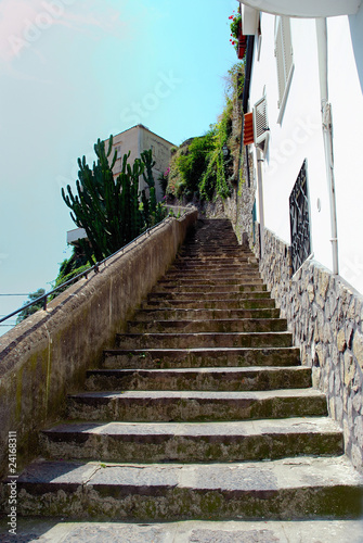 Positano scalinatella estate 2010 Italia