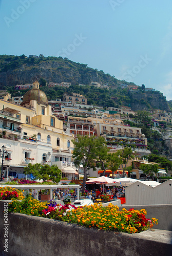 Positano panorama estate 2010 Italia